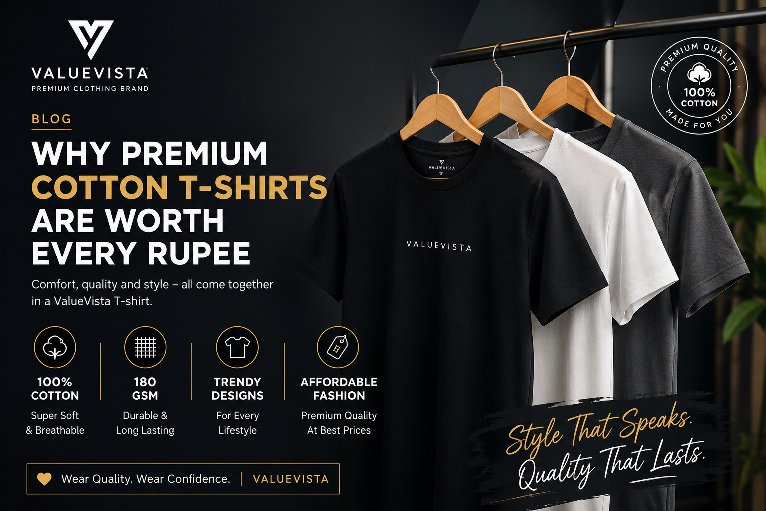 Why Premium Cotton T-Shirts Are Worth Every Rupee